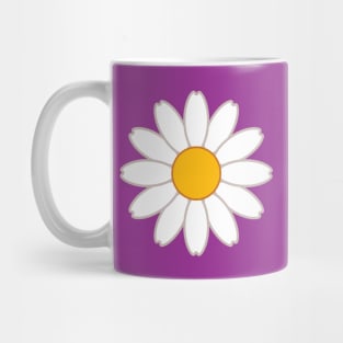 Daisy | Yellow White | Purple Mug